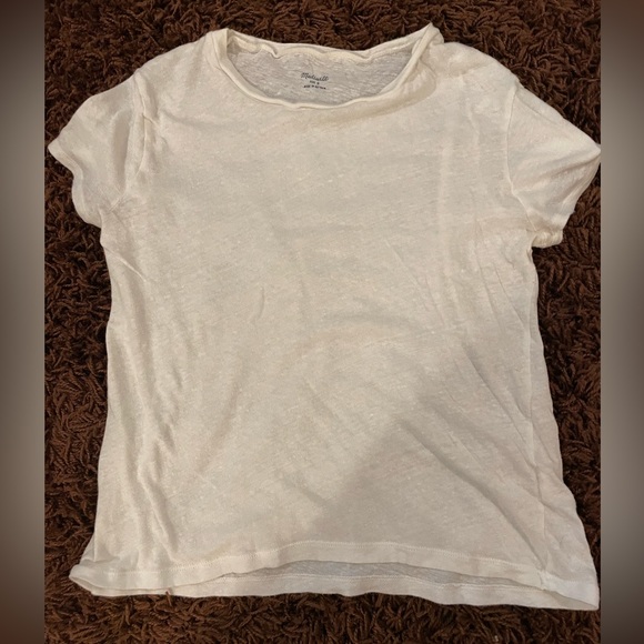 Madewell white t-shirt - size S - Picture 1 of 3